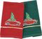 DAS HOME CHRISTMAS ΠΟΤΗΡΟΠΑΝΑ 0812 GREEN/RED 30X50CM 2ΤΜΧ DAS HOME CHRISTMAS ΠΟΤΗΡΟΠΑΝΑ 0812 GREEN/RED 30X50CM 2ΤΜΧ