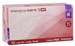 ΓΑΝΤΙΑ VINYL SEMPERCARE ΜΕ ΠΟΥΔΡΑ ΔΙΑΦΑΝΑ 100 ΤΜΧ (XS) ΓΑΝΤΙΑ VINYL SEMPERCARE ΜΕ ΠΟΥΔΡΑ ΔΙΑΦΑΝΑ 100 ΤΜΧ (XS)