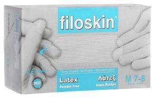ΓΑΝΤΙΑ FILOSKIN LATEX ΧΩΡΙΣ ΠΟΥΔΡΑ ΛΕΥΚΑ 100 ΤΜΧ (M) ΓΑΝΤΙΑ FILOSKIN LATEX ΧΩΡΙΣ ΠΟΥΔΡΑ ΛΕΥΚΑ 100 ΤΜΧ (M)