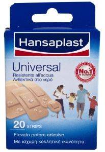 HANSAPLAST   UNIVERSAL WATER RESISTANT 20 STRIPS/ 4 