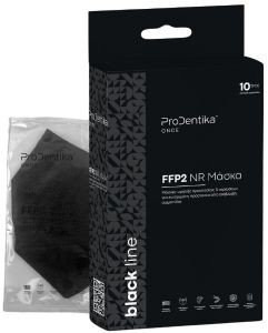 10   PRODENTIKA FFP2 NR BLACK LINE