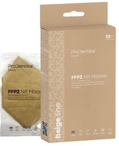 10   PRODENTIKA FFP2 NR BEIGE LINE