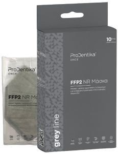 10   PRODENTIKA FFP2 NR GREY LINE