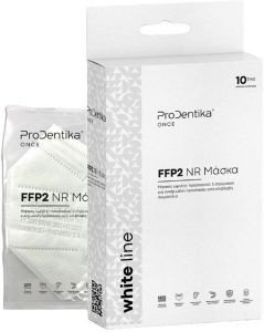 10   PRODENTIKA FFP2 NR WHITE LINE