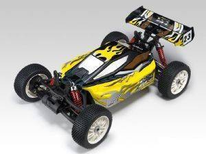 EB-4 G3 BRUSHLESS BUGGY 1/8 YELLOW EB-4 G3 BRUSHLESS BUGGY 1/8 YELLOW