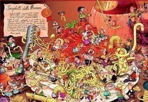 SPAGHETTI DELLA MAMMA - 1000 KOMMATIA