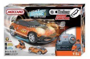 RC LIGHT AND SOUND ORANGE CAR