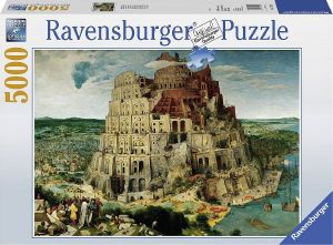 Ο ΠΥΡΓΟΣ ΤΗΣ ΒΑΒΕΛ RAVENSBURGER - 5000 KOMMATIA Ο ΠΥΡΓΟΣ ΤΗΣ ΒΑΒΕΛ RAVENSBURGER - 5000 KOMMATIA