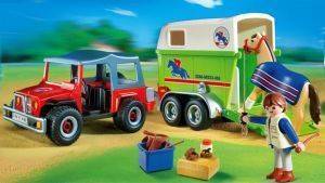 PLAYMOBIL ΟΧΗΜΑ ΚΑΙ ΤΡΕΙΛΕΡ ΜΕΤΑΦΟΡΑΣ ΑΛΟΓΩΝ PLAYMOBIL ΟΧΗΜΑ ΚΑΙ ΤΡΕΙΛΕΡ ΜΕΤΑΦΟΡΑΣ ΑΛΟΓΩΝ