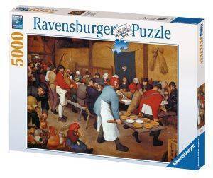 RAVENSBURGER BRUEGEL\'S PEASANT WEDDING (5000 ΚΟΜΜΑΤΙΑ) RAVENSBURGER BRUEGEL\'S PEASANT WEDDING (5000 ΚΟΜΜΑΤΙΑ)