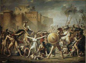 THE SABINES FROZEN THE WAR BETWEEN ROMANS AND SABINS 1500 