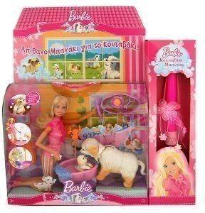 ΛΑΜΠΑΔΑ BARBIE ΣΚΥΛΑΚΙ ΜΠΑΝΑΚΙ ΛΑΜΠΑΔΑ BARBIE ΣΚΥΛΑΚΙ ΜΠΑΝΑΚΙ