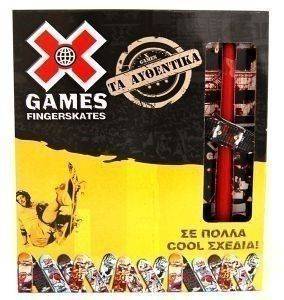 ΛΑΜΠΑΔΑ X-GAMES FINGERSKATES ΛΑΜΠΑΔΑ X-GAMES FINGERSKATES