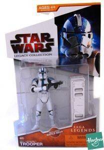 SW 3.75 CLONE WARS SAGA FIGURE TROOPER