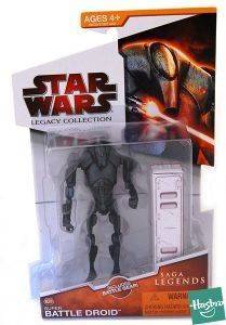 SW 3.75 CLONE WARS SAGA FIGURE BATTLE DROID