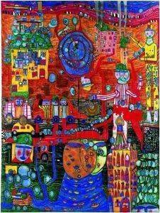 936 THE 30 DAYS FAX PAINTING,1994  - 1500 KOMMATIA