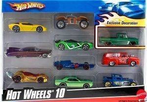 HOT WHEELS ΣΕΤ ΜΕ 10 ΑΥΤΟΚΙΝΗΤΑΚΙΑ HOT WHEELS ΣΕΤ ΜΕ 10 ΑΥΤΟΚΙΝΗΤΑΚΙΑ