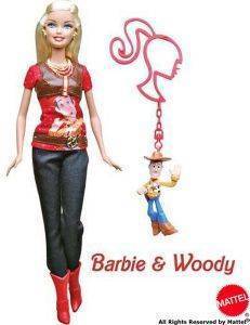 BARBIE LOVES TOY STORY  WOODY