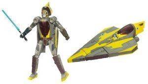 SW TRANSFORMERS CROSSOVERS FIGURE ANAKIN SKYWALKER JEDI STARFIGHTER