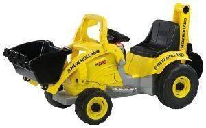 PEG PEREGO  BACKOE LOADER N/HOLLAND 6VOLT