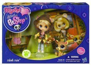LPS BLYTHE DOLL WITH PET CUTEST CUBS