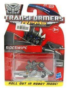 TRANSFORMERS MOVIE 2 MINI VEHICLE  SIDESWIPE ROLL OUT
