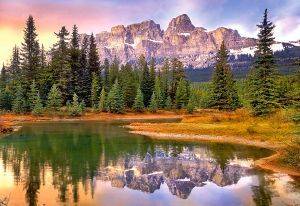 CASTLE MOUNTAIN, BANFF NATIONAL PARK, CANADA