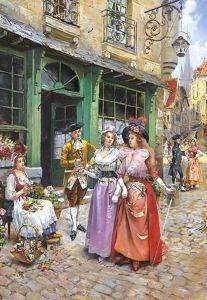 PROMENADE IN THE TIME OF LOUIS XVI - 1500 ΚΟΜΜΑΤΙΑ PROMENADE IN THE TIME OF LOUIS XVI - 1500 ΚΟΜΜΑΤΙΑ