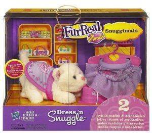 FURREAL FRIENDS SNUGGIMALS DRESS N SNUGGLE  TICKLES