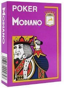 ΤΡΑΠΟΥΛΑ ΠΛΑΣΤΙΚΗ MODIANO TEXAS POKER 4 JUMBO ΜΟΒ ΤΡΑΠΟΥΛΑ ΠΛΑΣΤΙΚΗ MODIANO TEXAS POKER 4 JUMBO ΜΟΒ