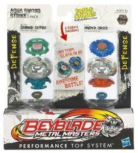 BEYBLADE FUSION BATTLE TOP FACE OFF STAMINA GRAND CETUS AND HYPER ORSO