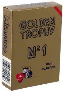 ΤΡΑΠΟΥΛΑ ΠΛΑΣΤΙΚΗ MODIANO GOLDEN TROPHY KOKKINO ΤΡΑΠΟΥΛΑ ΠΛΑΣΤΙΚΗ MODIANO GOLDEN TROPHY KOKKINO