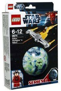LEGO STAR WARS NABOO STARFIGHTER & NABOO LEGO STAR WARS NABOO STARFIGHTER & NABOO