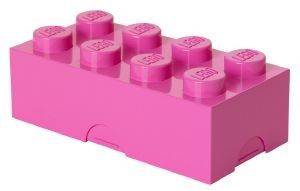   LEGO LUNCH BOX 8 MEDIUM PINK 20X10X7,3CM