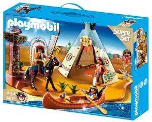 PLAYMOBIL WESTERN SUPER SET ΙΝΔΙΑΝΟΙ ΜΕ ΣΚΗΝΗ 4012 PLAYMOBIL WESTERN SUPER SET ΙΝΔΙΑΝΟΙ ΜΕ ΣΚΗΝΗ 4012