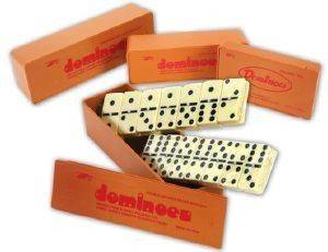 SUPERGIFTS DOMINO SUPERGIFTS ΜΕΓAΛΟ ΣΕ ΠΛΑΣΤΙΚO ΚΟΥΤI 18,5X6X4,5CM