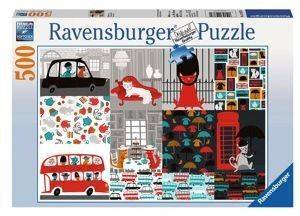 ΚΟΥΛΤΟΥΡΙΑΡΕΣ ΓΑΤΕΣ RAVENSBURGER 500 ΚΟΜΜΑΤΙΑ ΚΟΥΛΤΟΥΡΙΑΡΕΣ ΓΑΤΕΣ RAVENSBURGER 500 ΚΟΜΜΑΤΙΑ