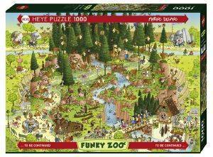 HEYE FUNKY ZOO BLACK FOREST HABITAT HEYE 1000 ΚΟΜΜΑΤΙΑ (29638)