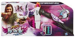 NERF REBELLE HEARTBREAKER BOW AND ARROW NERF REBELLE HEARTBREAKER BOW AND ARROW