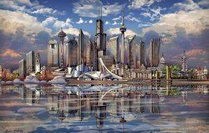 ������ ������� RAVENSBURGER PUZZLE  3000 ��������