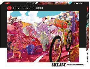 BIKE ART TOUR IN PINK HEYE 1000 KOMMATIA