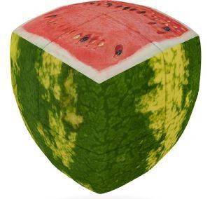 WATERMELON  V-CUBE FUN PILLOW 22