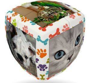 PETS V-CUBE WILDLIFE AND NATURAL PILLOW 22