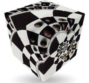 V-CUBE CHESSBOARD V-CUBE CHALLENGING FLAT 3Χ3