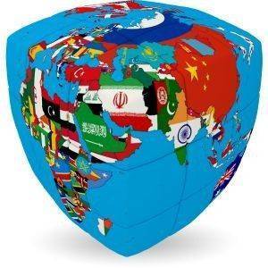 UNITED NATIONS  V-CUBE CHALLENGING PILLOW 33