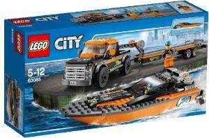 LEGO 60085 CITY 4X4 WITH POWERBOAT LEGO 60085 CITY 4X4 WITH POWERBOAT