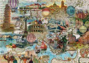 HOT AIR BALLON FLIGHT THROUGH EUROPE SCHMIDT 1000 ΚΟΜΜΑΤΙΑ HOT AIR BALLON FLIGHT THROUGH EUROPE SCHMIDT 1000 ΚΟΜΜΑΤΙΑ