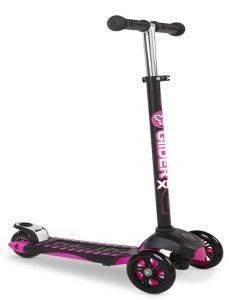 ΠΑΤΙΝΙ YVOLUTION YGLIDER XL DELUXE ΜΑΥΡΟ ΡΟΖ ΠΑΤΙΝΙ YVOLUTION YGLIDER XL DELUXE ΜΑΥΡΟ ΡΟΖ