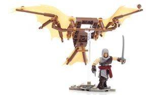 A ASSASSIN\'S CREED MEGA BLOKS DA VINCI\'S FLYING MACHINE