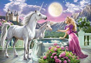 PRINCESS AND HER UNICORNS CASTORLAND - 1000 ��������